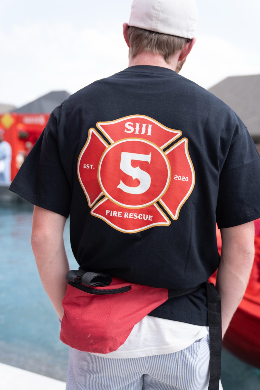 Fire department tee